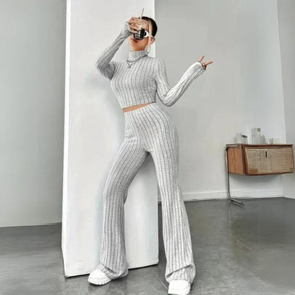 Savina | Rib Knit Loungewear Set for Fall