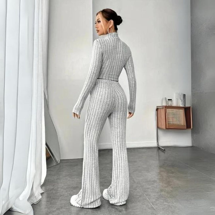 Savina | Rib Knit Loungewear Set for Fall