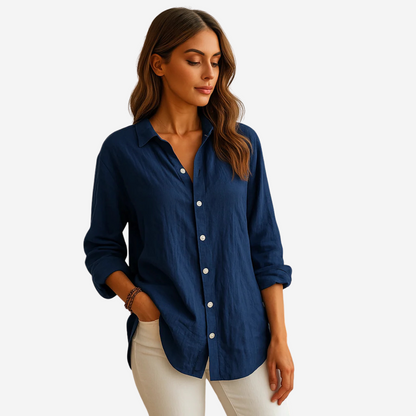 Aava | Effortless Cotton Linen Tee