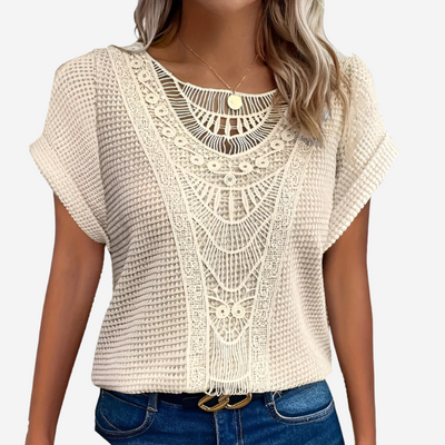 Vanja | Stylish Top with Lace Detail