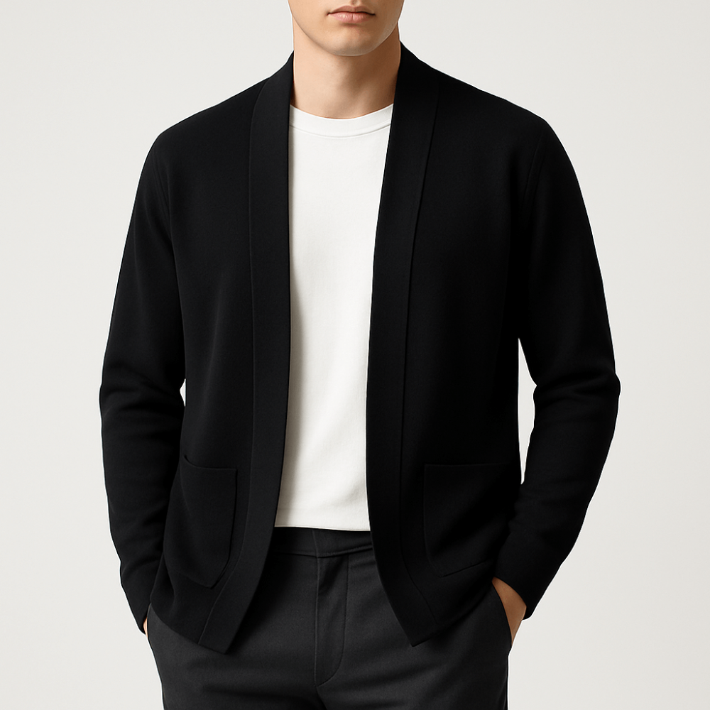 Men's Shawl Collar Cardigan | Knit