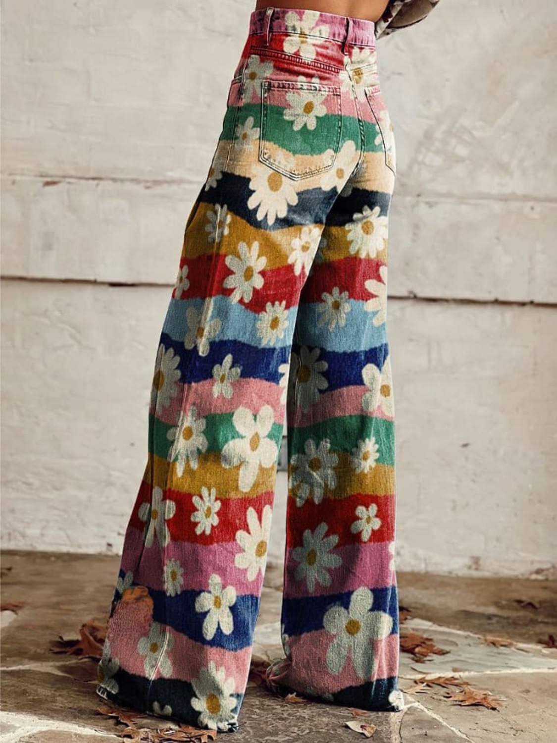 Petra | Retro Floral Pants