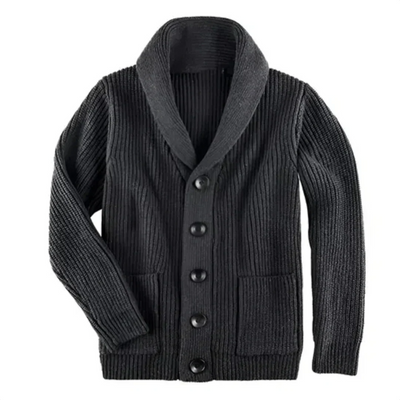 Ethan | Cozy Ribbed Cardigan