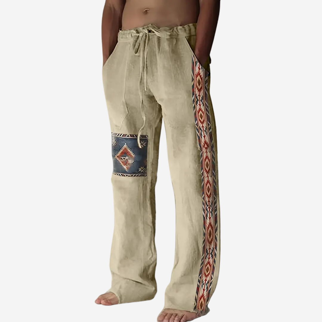 Hendrik | Ethnic Comfort Fit Broek