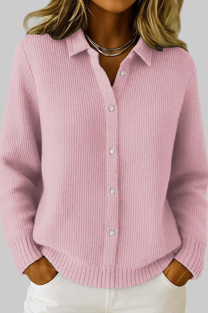 Teresa | Classic Knit Button Cardigan