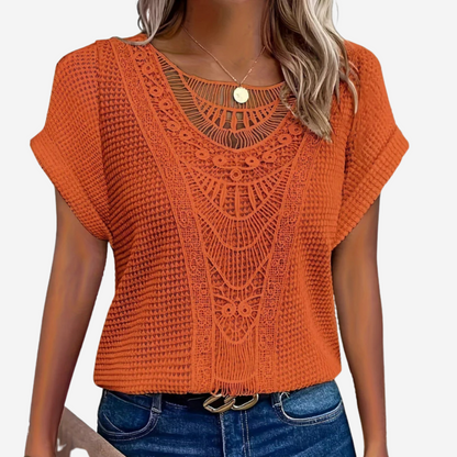 Vanja | Stylish Top with Lace Detail