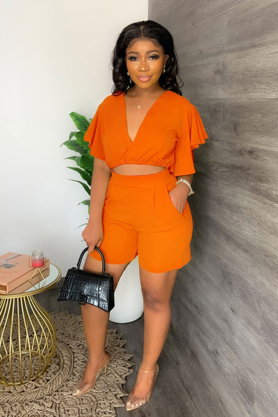 Tamika | Pleated Two Piece Summer Set