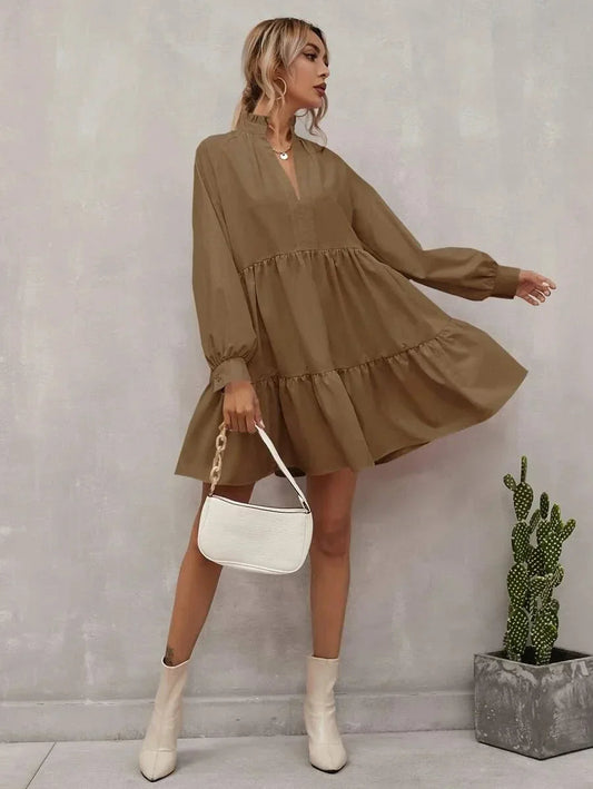 Payton | Elegant Layered A-Line Dress