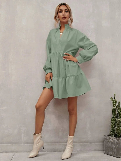 Payton | Elegant Layered A-Line Dress