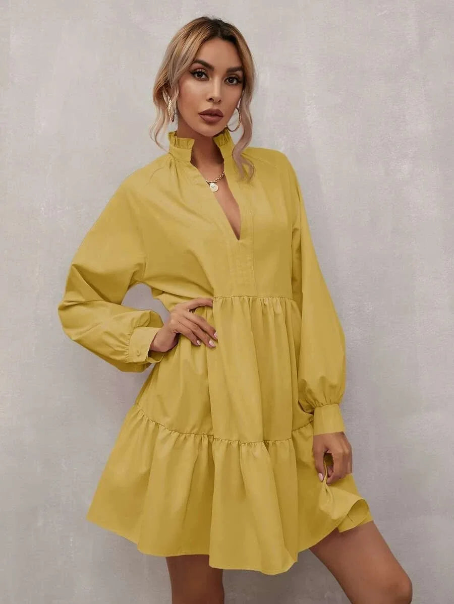 Payton | Elegant Layered A-Line Dress