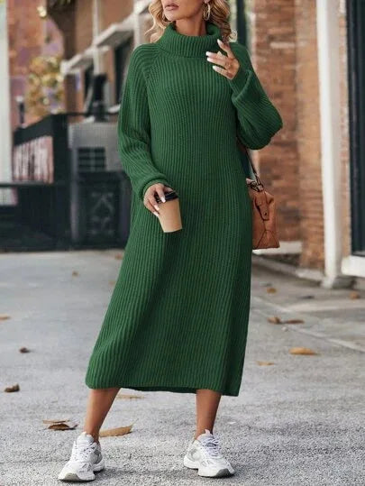 Jill | Knit Fall Dress Premium Soft Wool Blend