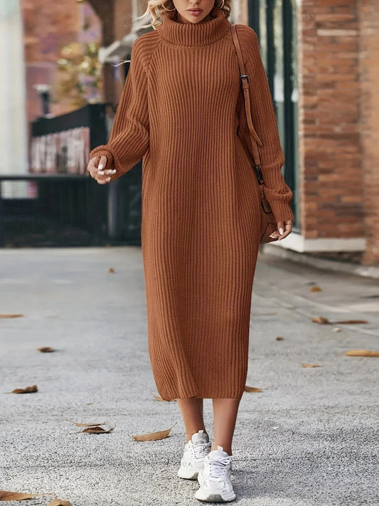 Jill | Knit Fall Dress Premium Soft Wool Blend