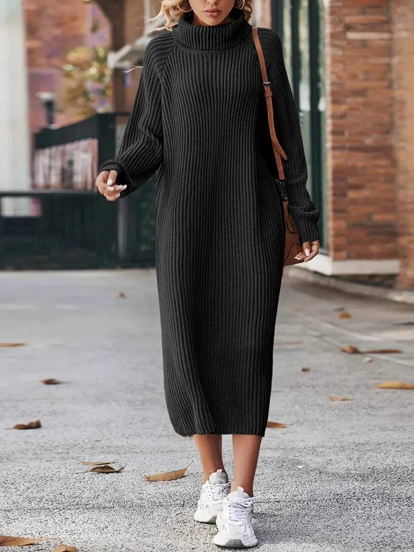 Jill | Knit Fall Dress Premium Soft Wool Blend