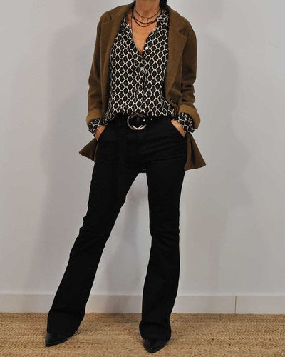 Vada | Women's V Neck Blouse