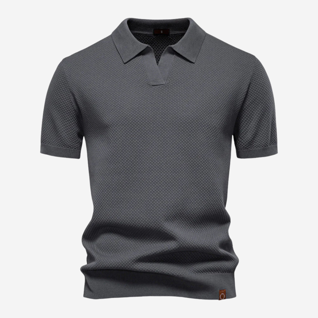 Ulrich | Textured Polo Shirt