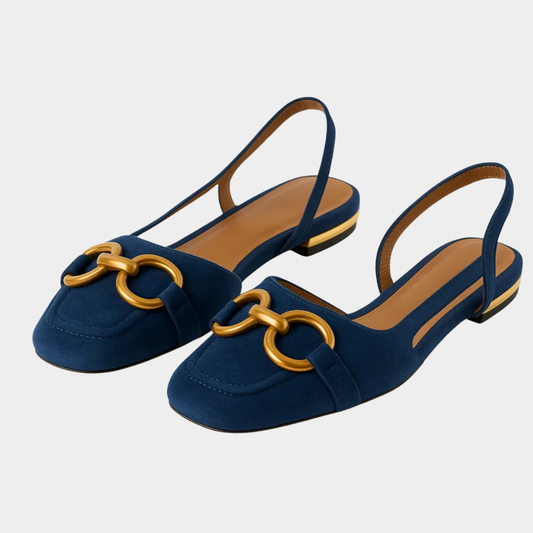 Novara | Slingback Flat Shoes