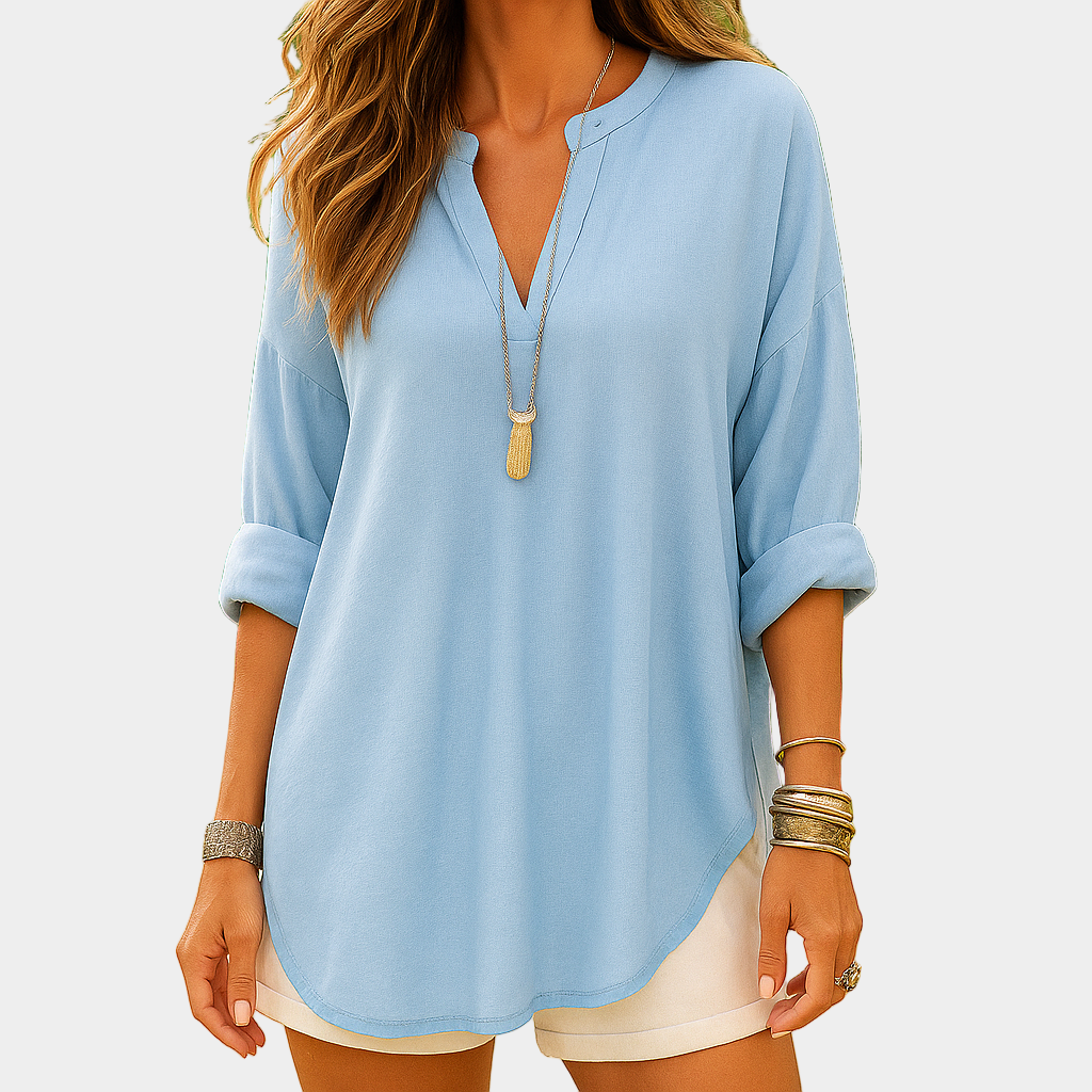 Daisy | Loose Cotton Beach Shirt