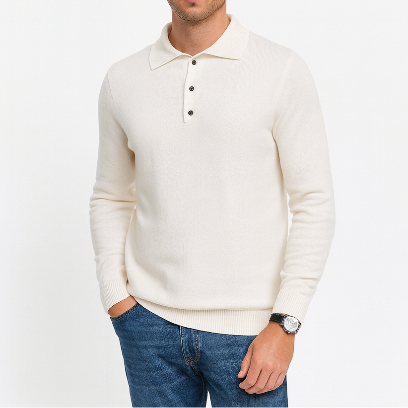 Lorenzo | Long Sleeve Polo