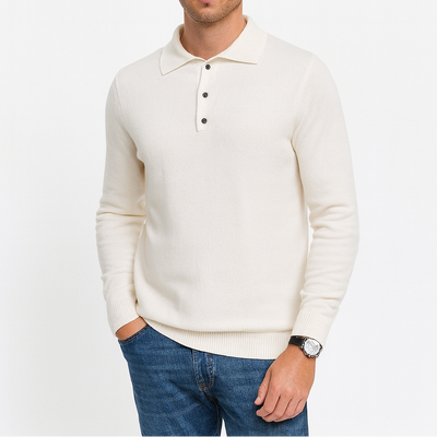 Lorenzo | Long Sleeve Polo