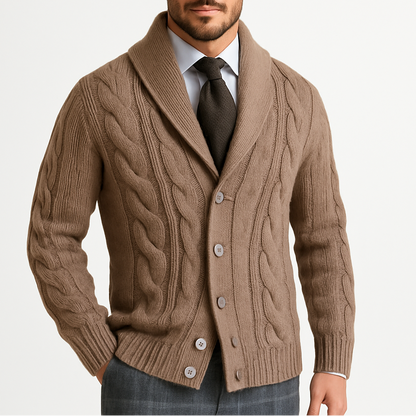 Mateo | Cable Knit Cardigan