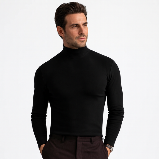 Mason | Solid Turtleneck