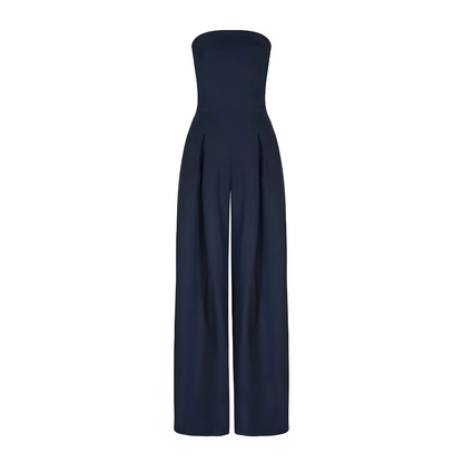 Aleia | Elegant Wide Leg Jumpsuit