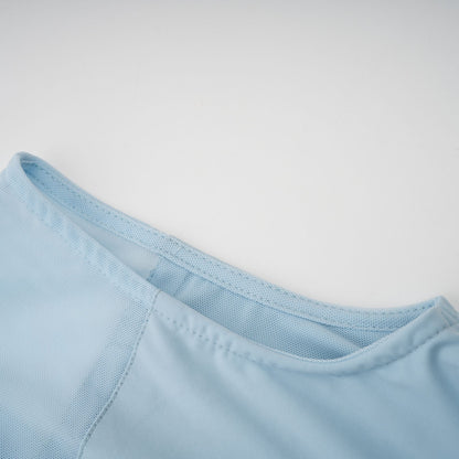 Catherine | Asymmetrical pleated maxi dress