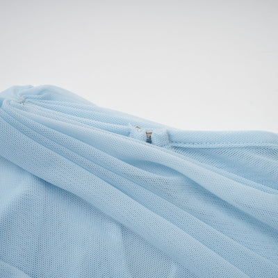 Catherine | Asymmetrical pleated maxi dress