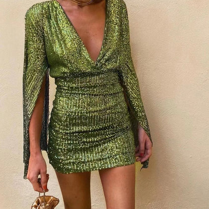 Alena | Luxury Sequin Mini Dress