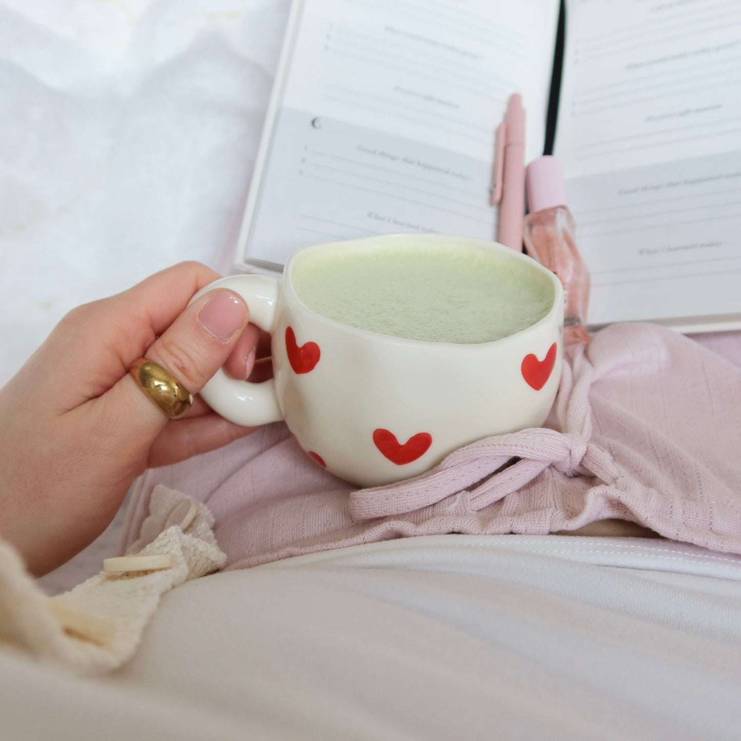 Ella Heart Coffee Mug