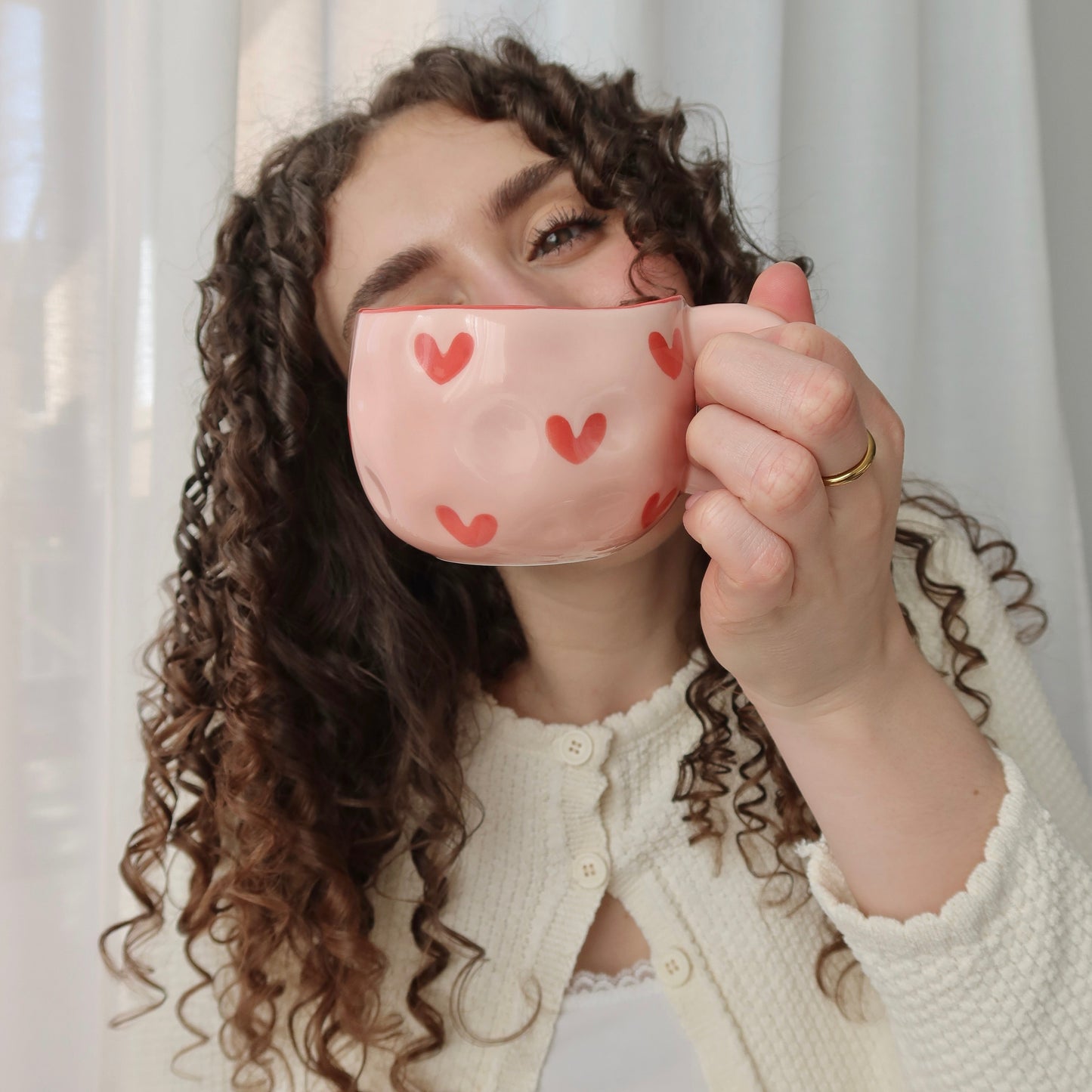 Ella Heart Coffee Mug