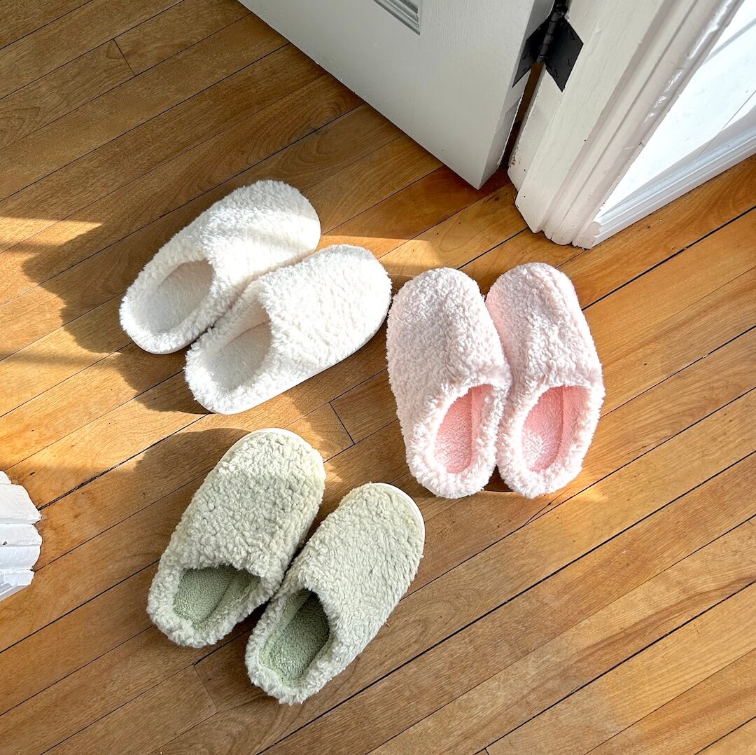 Plush Slippers