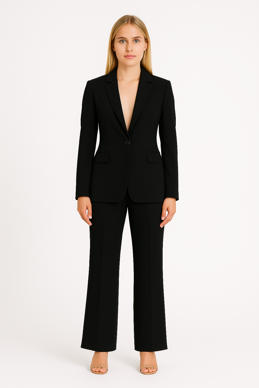 Bodille | Elegant Blazer and Pants Set for a Stylish Work Look
