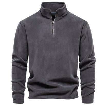 Elijah | Zip-Up Fleece Pullover