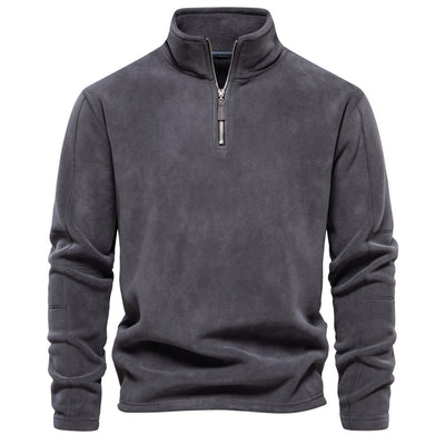 Elijah | Zip-Up Fleece Pullover