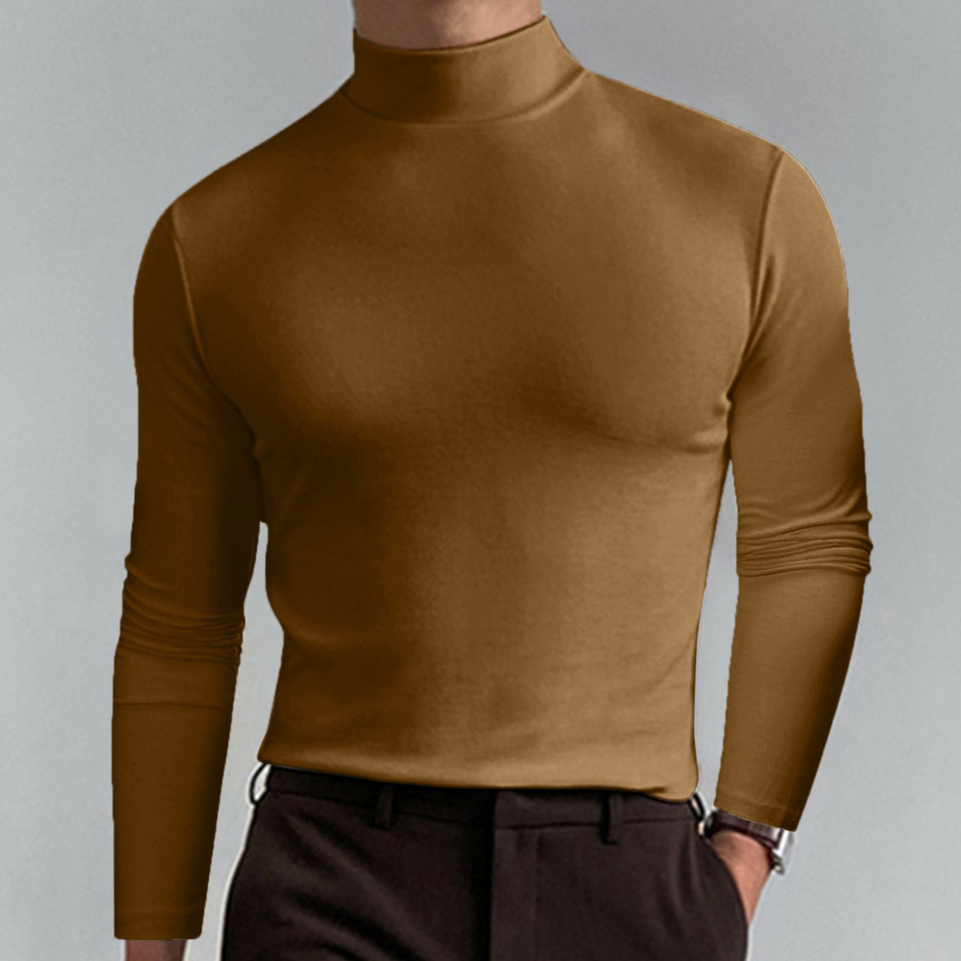 Mason | Solid Turtleneck