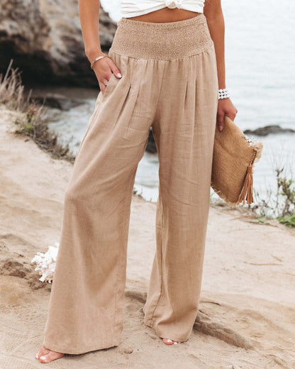 Olga | Perfect Loose Linen Summer Pants