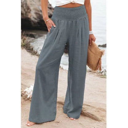 Olga | Perfect Loose Linen Summer Pants