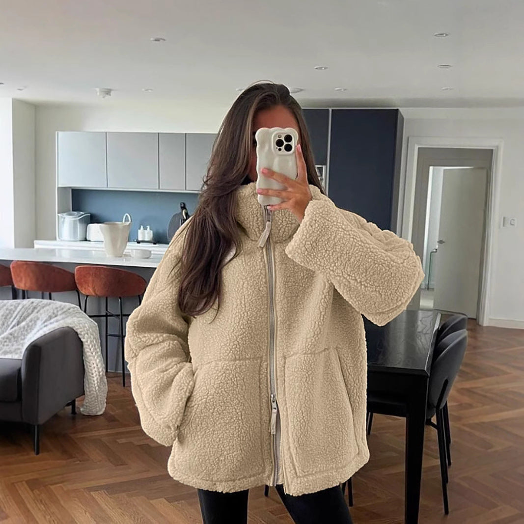 Katja | Cozy Teddy Coat