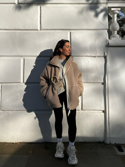 Katja | Cozy Teddy Coat