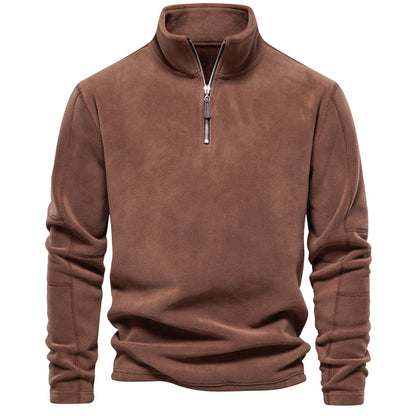 Elijah | Zip-Up Fleece Pullover