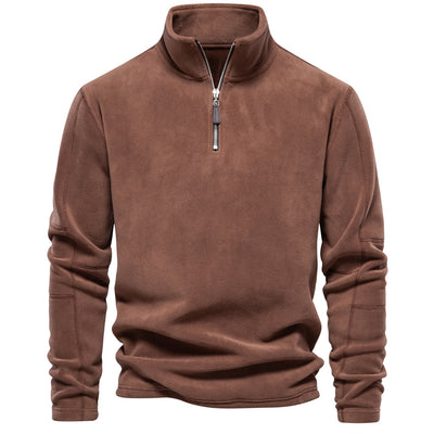 Elijah | Zip-Up Fleece Pullover
