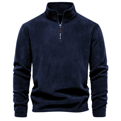 Elijah | Zip-Up Fleece Pullover