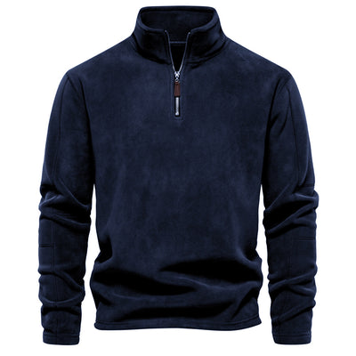 Elijah | Zip-Up Fleece Pullover