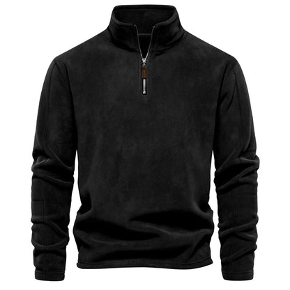 Elijah | Zip-Up Fleece Pullover