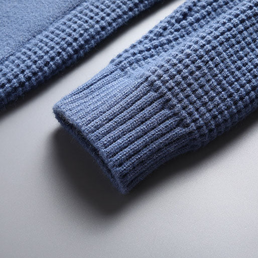 Lorenzo | Waffle Knit Cardigan