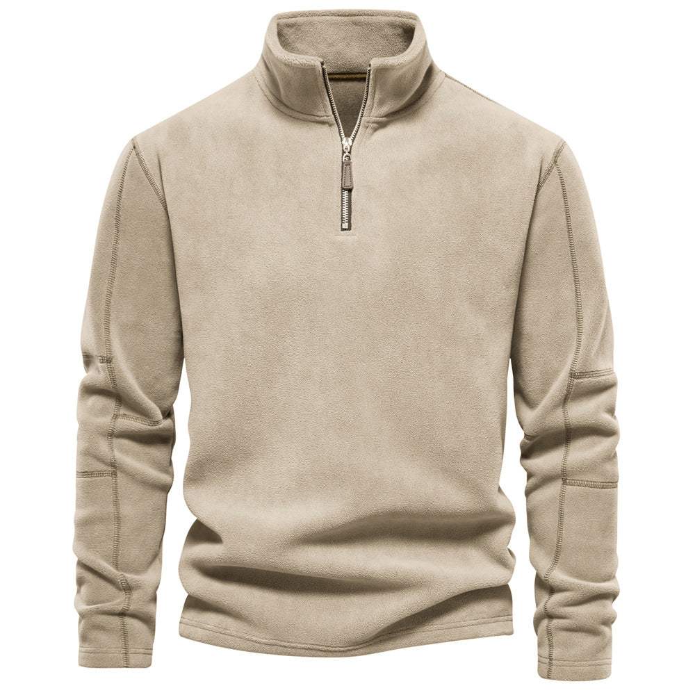 Elijah | Zip-Up Fleece Pullover