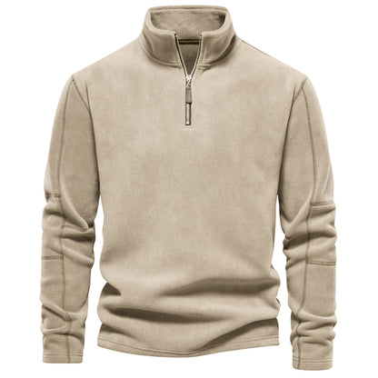Elijah | Zip-Up Fleece Pullover
