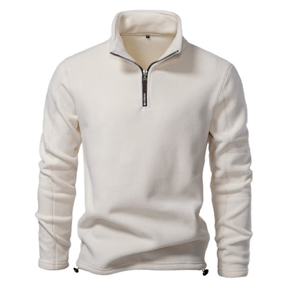 Elijah | Zip-Up Fleece Pullover