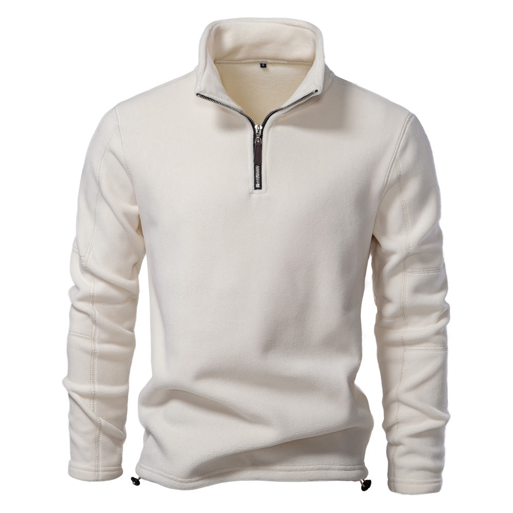 Elijah | Zip-Up Fleece Pullover